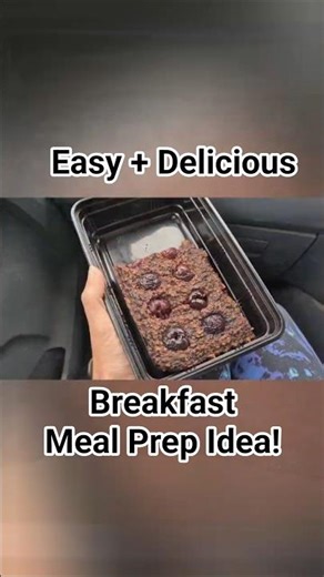 Easy Delicious Breakfast Meal Prep Idea! #WFPB #breakfast #mealprep