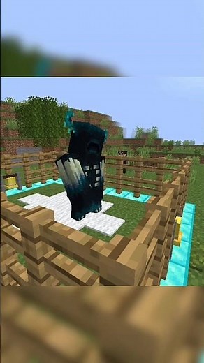 How to make the Warden SUFFER in Minecraft🤯 #minecraft #shorts
