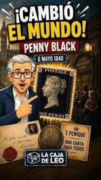Penny Black: Ep_9 The day the Penny Black changed the world | May 6, 1840 #shorts