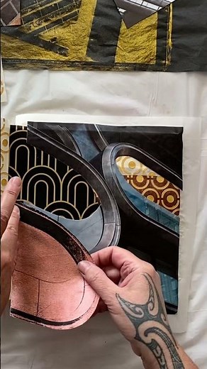 Create Bold Urban Collages: Layering Techniques for Dynamic Art