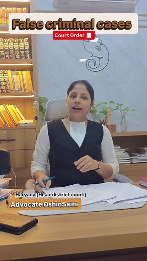 False dowry case or false criminal case ⚖️ More information about the Court Cases Contact us 9813467030 or watch full information video on ▶️ YouTube channel 🔗 in bio..... LegalMinds advocate OshinSaini. #oshinsaini #viralvideos #trandingnow #criminal #dailyupdate #instagram #highcourt #legalminds #dispute #matrimonial #marriage #law #civilsuit #awareness #advice | Adv oshin saini