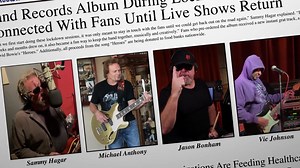 Sammy Hagar & The Circle Release Video For David Bowie Cover ‘Heroes’