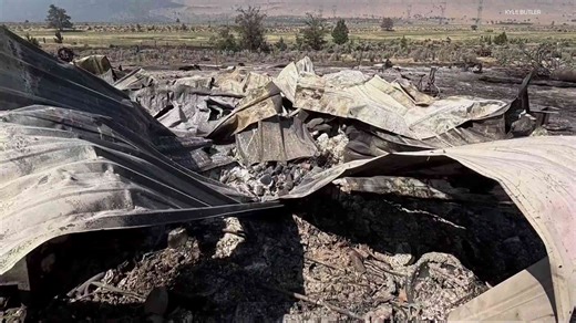 Cram Fire in central Oregon spreads to 95,000 acres