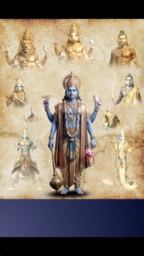 10 AVATARS OF LORD VISHNU 🔱 | Dashavatara | #shorts