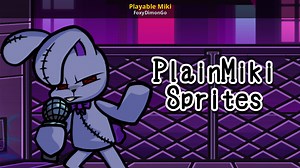 Playable Miki Mod for Friday Night Funkin' | FNF Mods