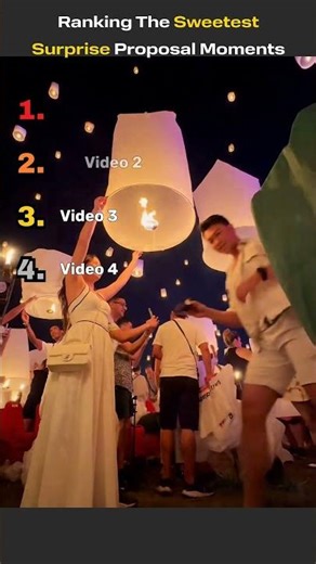 💍🥹 Ranking The Sweetest Surprise Proposal Moments!