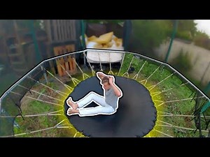 CE TRAMPOLINE EST COMPLÈTEMENT DINGUE ! :0 *énorme*