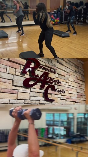 Dive into our 9:00 am Body Sculpting class every Tuesday w/ Michele to work on that perfect muscle tone, and kick it up a notch with our Step Cardio Kick Combo w/ Aisha every Thursday 9:00am for an intense cardio blast! No matter your fitness goals—be it toning up or burning calories—we have just the right classes for you. Let's crush those goals together! 💪🔥 #BodySculpting #CardioKickCombo #FitnessGoals #RacFam | Romulus Athletic Center