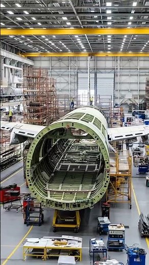 Inside an Airplane Assembly Plant | How Commercial Aircraft Are Built