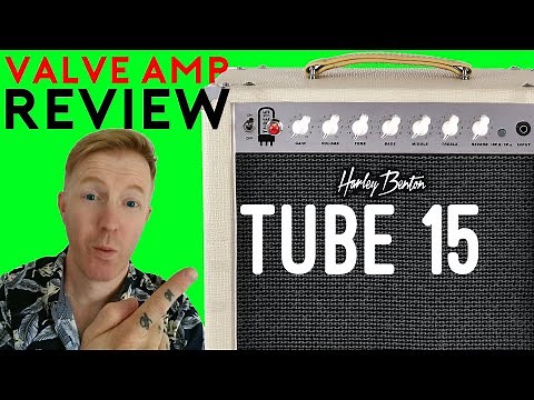 Harley Benton Tube 15 Guitar Amp Demo and Review