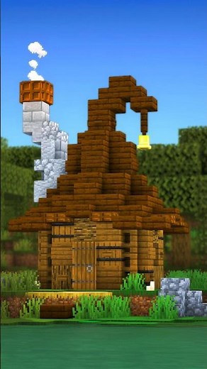 Upgrading a Witch Hut in Minecraft