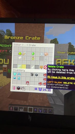 Some sneek peek of crate #mcnp #minecraft #nepal #nepaliserver @𝓑𝓲𝓼𝓱𝓮𝓼𝓱