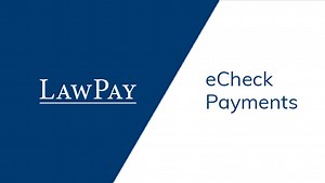 Online Echeck Payment Processing for Law Firms | LawPay