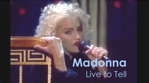 【抒情佳作】Madonna - Live to Tell (Live 1990.08.01 Blond Ambition Tour Barcelona)