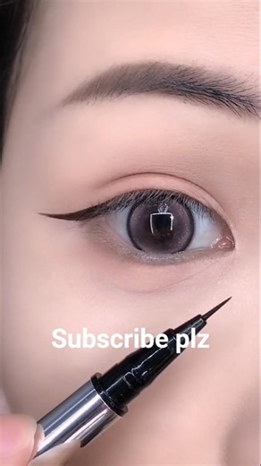Connect Regular Script Brushes into a Perfect Small Triangle | Easy Pro Technique#shorts#eyemakeup