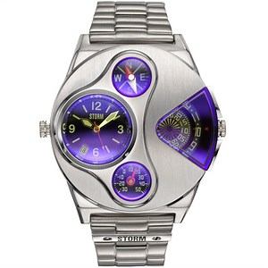 Men's STORM V2 Navigator Lazer Blue Watch (47246/B) - StormWatches.com