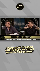 89K views · 1K reactions | Spaima trasa de Adrian Mutu in India: "Mi-a zis ca mai intra tigri in hotel" #Fanatik #FanatikRo #DonMutu #AdrianMutu #HoriaIvanovici | Horia Ivanovici | Facebook