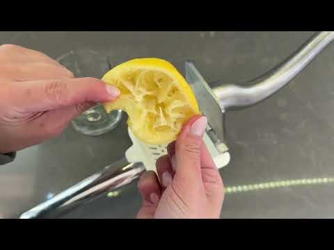 Stainless Steel Lemon Squeezer Review | Best Manual Citrus Juicer for Lemons & Limes!