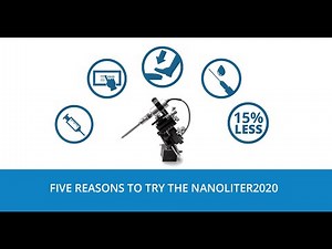 Five reasons to try the NANOLITER2020 Microinjector