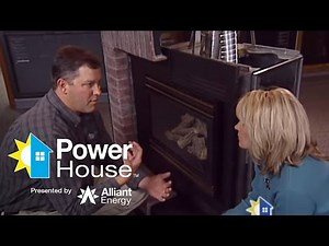 Gas fireplace insert technology