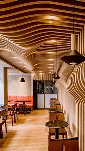 Small spaces don’t have to feel limiting. With parametric design strategies applied to both walls and ceilings, we transformed the space into something dynamic and inviting—breaking monotony and adding movement, depth, and energy.✨ What’s your take on using parametric design in interiors? Would you try it in your own space? #InteriorDesign #ParametricDesign #SmallSpaceBigImpact #ZeroInchInteriors | Zero Inch Interior's Ltd.