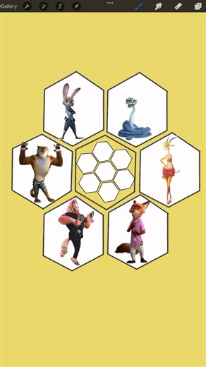 Digital color mixing: Zootopia2 #colormixing #zootopia #zoo