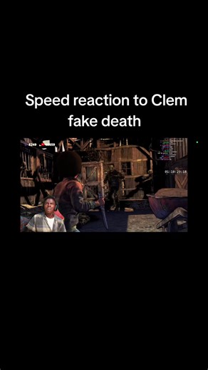 Speed's Reaction to Clem's Fake Death in The Walking Dead