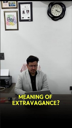 What is the meaning of Extravagance? #AdvanceEnglish #Extravagance #KeepLearning #KeepGrowing #Like