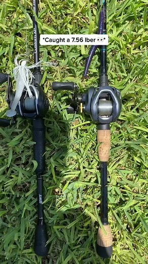 7.56 lber on the jbroslures junebug! fought like crazy. Link in profile for their website, get yourself some senkos from them! #day32 #fishing #doubledigitbass #thefishcatchingmachine #jbroslures