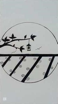 beautiful simple scenery tutorial #scenerydrawing