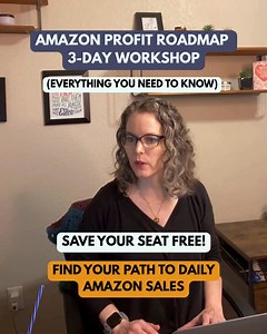 The path to daily Amazon sales: Amazon Profit Roadmap Stop guessing and start profiting with a proven Amazon income acceleration strategy. ➡️ Sign up now for the free workshop starting November 12. | Full-Time FBA | Facebook
