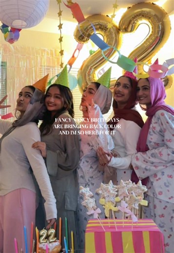 Bring Back Colorful Birthday Themes with Fancy Nancy