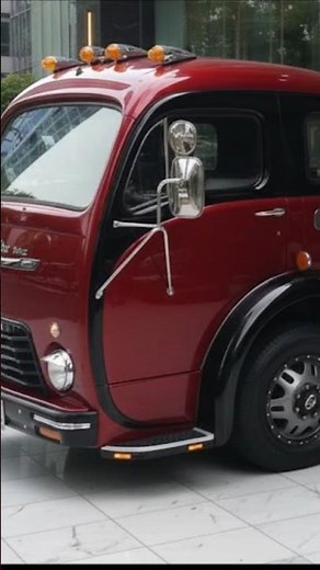 “This 1950 Red Cab-Over Truck Is Pure American Muscle”