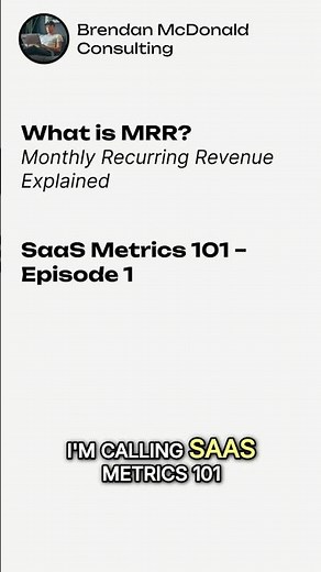 SaaS Metrics 101: MRR Explained Simply In Salesforce! #shorts