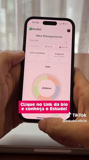 Organize seus Estudos com o Aplicativo Estudei