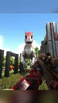ARK TAMING INDOMINUS REX COLOR BEAUTIFUL DINO