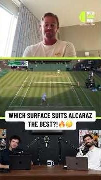 Which surface suits Carlos Alcaraz best? Coach Vliegen weighs in. Do you agree? 🔥