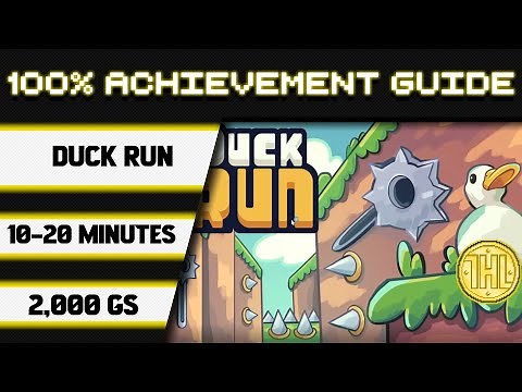 Duck Run 100% Achievement Walkthrough (Xbox/Windows Stack) *2000GS in 10-20 Minutes*