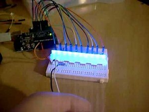 Classic led strip, but with 10leds and 8 modes.