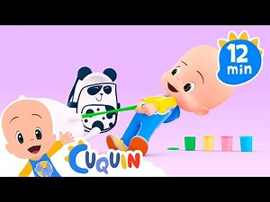 Learn with Cuquin and the Panda Bag | Educational videos