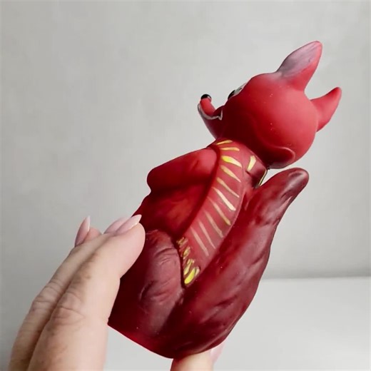 Vintage DDR Rubber Toy Herr Fuchs – VEB Plüti Sonneberg – GDR 1970s Fox Figurine – Collectible East German Squeeze Toy 15 Cm, 6 " Gift Ready - Etsy