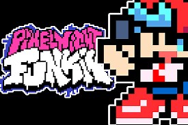 Pixel Night Funkin by FNF stuff