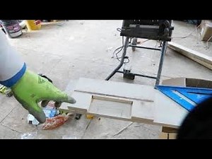 how to make a door hinge cut out template for perfect door hinge cut out.