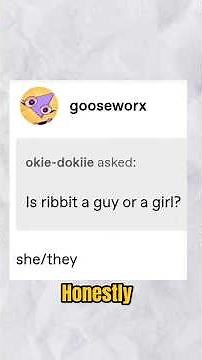 Ribbit's Gender FINALLY Revealed! 😱