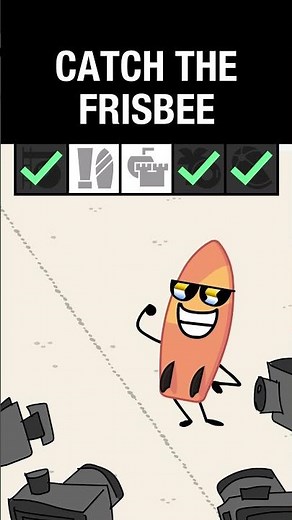 Catch The Frisbee: #BFDI MINI RESORT 1