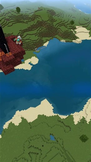 Like if I should have calculated the jump #minecraft #steve