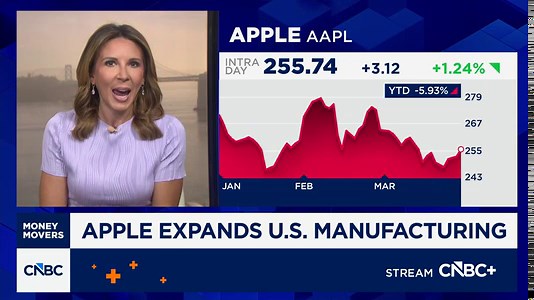 Apple expands U.S. manufacturing
