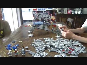 Building Lego Star Wars AT-TE Walker