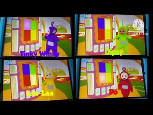 All Tubby Phone Dances in Some Teletubby Apps (4K)