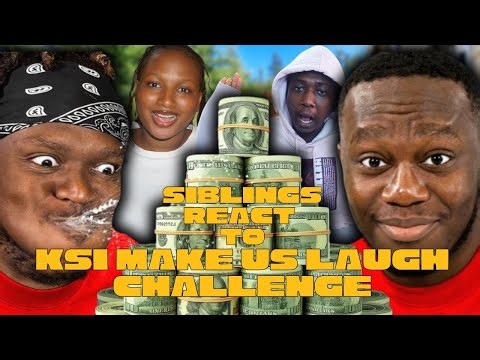 What Happens When Siblings Watch KSI Try Not to Laugh Challenge for the FIRST TIME?